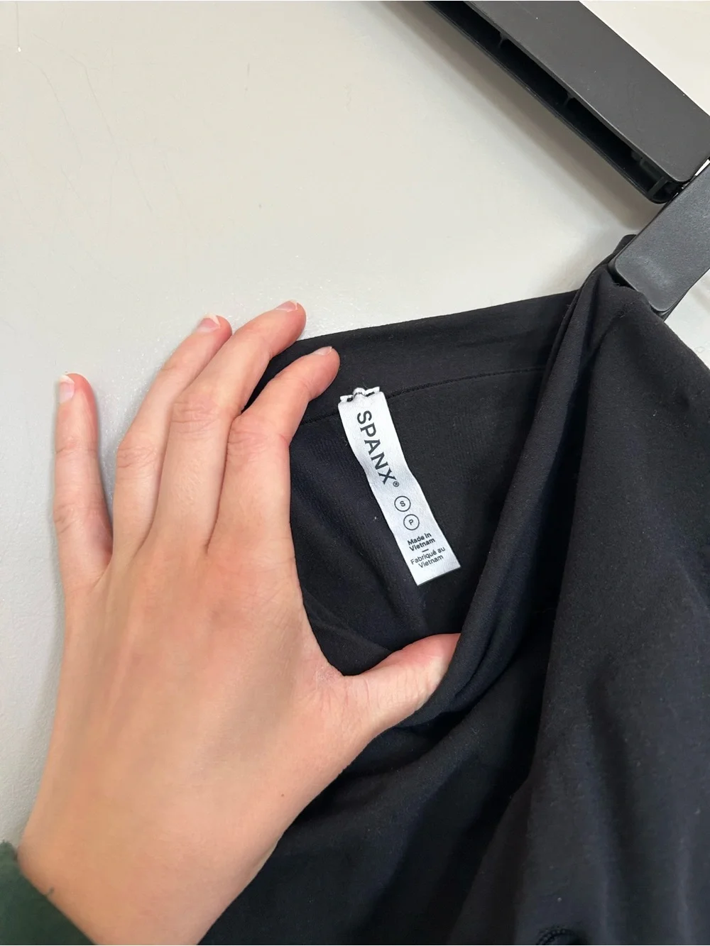 SPANX Black High-Waist Sculpting Bike Shorts